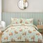 Daisy Sage Cotton Mix Duvet Cover Set