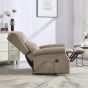 Denton Electric Recliner Tilt Brown Chair
