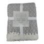 Diamond Grey Throw 130x170cm