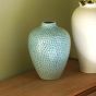 Dimple Blue Vase