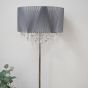 Venetian Chrome Ud936 Floor Lamp