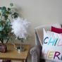 Feather Table Lamp