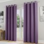 Dusk Lilac 90x90 Ready Made Eyelet Curtains