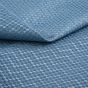 Eden Blue Blackout Ready Made Pencil Pleat Curtains