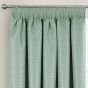 Eden Green Blackout Ready Made Pencil Pleat Curtains