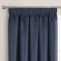 Eden Navy Blackout Ready Made Pencil Pleat Curtains