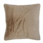 Faux Fur Taupe Cushion Cover