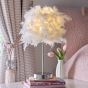 Feather Table Lamp