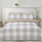 Fife Natural Cotton Rich Duvet Cover Set