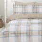 Fife Natural Cotton Rich Duvet Cover Set
