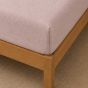 Flannelette Blush Extra Deep Fitted Sheet