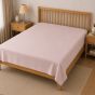 Flannelette Blush Flat Sheet