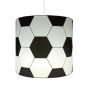 Football Black and White Pendant