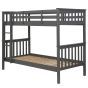 Gabby Dark Grey Bunk Beds