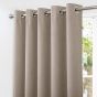 Gemini Oatmeal Blackout Ready Made Eyelet Curtains