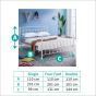 Geneva White Bedframe