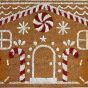 Christmas Gingerbread House Door Mat