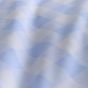 Gingham Blue Cotton Mix Duvet Set