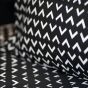 Graphic Stripe Black Cotton Rich Duvet Set