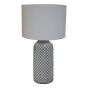 Erne Grey Table Lamp