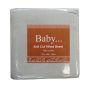Cot Bed Grey Fitted Sheet 70cm x 140cm