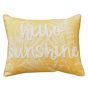 Hello Sunshine Yellow Boudoir Filled Cushion