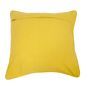 Herringbone Ochre Filled Cushion