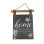 Hanging Home Plaque Black