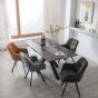 Jade Stone Blue Dining Chair
