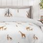 Jeff Silver Cotton Mix Duvet Cover Set