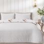 Jeff Silver Cotton Mix Duvet Cover Set