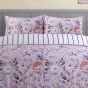 Kew Lilac Cotton Rich Duvet Cover Set
