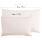 King Size White Pillowcase