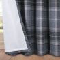 Kinross Silver Interlined Thermal Ready Made Eyelet Curtains