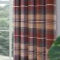 Kinross Terracotta Interlined Thermal Ready Made Eyelet Curtains