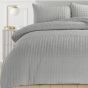Kinsley Quilted Grey Duvet Cover Set