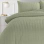 Kinsley Quilted Sage Duvet Covet Set