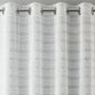 Kos White Eyelet Voile Panel