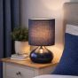 Logan Blue Touch Lamp