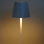 LED Touch White Table Lamp