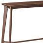 Lincoln Walnut Console Table