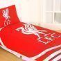 Liverpool Pulse Red Cotton Mix Duvet Cover Set