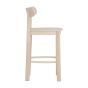 Lowen White Wash Bar Stool