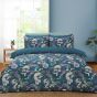 Malay Teal Cotton Rich Duvet Cover Set