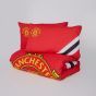 Manchester United Core Red Cotton Mix Duvet Cover Set