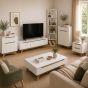 Mando Collect Oak White Cabinet