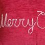 Merry Christmas Boudoir Cushion