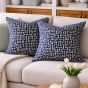 Micah Navy Cushion Pair