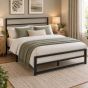 Milan Black Bedframe