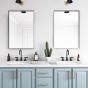 Black Rectangular Mirror